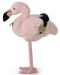 Плюшена играчка Rappa Еко приятели - Розово фламинго, 34 cm - 3t