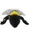 Плюшена играчка Rappa Еко приятели - Пчела, 18 cm - 2t