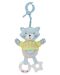 Плюшена играчка за закачане Kikka Boo - Cat - 1t