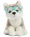 Плюшена играчка Studio Pets - Куче Хъски с очила, Улфи, 23 cm - 1t