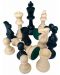 Пластмасови фигури с филц за шах Manopoulos, 95 mm - 1t