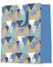 Подаръчна торба S. Cool - цветни триъгълници, М, 12 броя - 1t