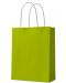 Подаръчна торба S. Cool - крафт, зелена, L, 12 броя - 1t