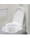 Покривало за тоалетна чиния за еднократна употреба BabyJem - На зведи, 10 броя - 6t