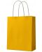 Подаръчна торба S. Cool - крафт, жълта, L, 12 броя - 1t