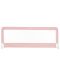 Предпазна преграда за легло Coco - 150 x 42 x 55 cm, розова - 2t