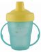 Преходна чаша с дръжки и твърд накрайник Lorelli Baby Care - 210 ml, Зелена - 1t
