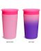 Преходна чаша Munchkin - Miracle 360° Colour Change, 255 ml, розова - 3t