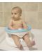 Противоплъзгаща седалка за баня и хранене BabyJem - Синя - 10t