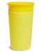 Преходна чаша Munchkin - Miracle 360° Colour Change, 255 ml, жълта - 2t