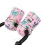  Ръкавици за количка Baby Koala, розови с картинки - 1t