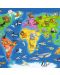 Пъзел Ravensburger от 30 части - Карта с животните по света - 2t