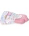 Ръкавица за чесане на зъбки BabyJem - Butterfly, Pink  - 2t
