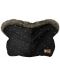 Ръкавица за количка KikkaBoo - Luxury Fu, Confetti Black - 1t