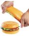 Разтеглива играчка Stretcheez Burger, пиле Buffalo - 2t