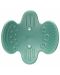 Сензорна дрънкалка с чесалка Canpol Babies - Зелена - 3t