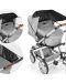 Сенник за бебешка количка Reer Shine Safe - Черен - 2t