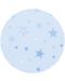 Сгъваем матрак Chipolino, 60 x 120 x 6 cm, атлантик със сини звезди - 4t