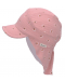 Шапка с платка на врата и UV 50+ защита Sterntaler - 47 cm, 9-12 месеца, розова - 2t