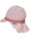 Шапка с платка на врата и UV 50+ защита Sterntaler - 49 cm, 12-18 месеца, розова - 2t