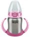 Шише от неръждаема стомана Nuk First Choice, 150 ml, розово - 1t