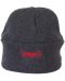Скейтърска шапка от органичен памук Sterntaler - 55 cm, 4-6 години, сива - 1t