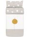 Спален комплект чаршафи 3 в 1 Baby Clic – Dreamer Grey, 60 х 120 cm - 1t