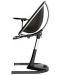Mima Висок стол за хранене с черна рамка Moon – Royal Blue - 3t