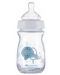 Стъклена бутилка Bebe Confort - Emotion, 130 ml, 0-6м, White - 2t