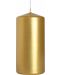 Свещ Bispol Aura - Златиста, 150 g - 1t
