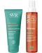 SVR Sun Secure Комплект - Мляко за след слънце и Сухо олио за лице и тяло, SPF50, 2 x 200 ml - 1t