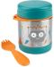 Термо контейнер за храна Skip Hop Spark Style - 325 ml,  робот - 2t