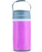 Термоопаковка за шише Canpol - Polka Dots, розово и сиво - 1t