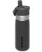 Термобутилка за вода Stanley IceFlow - Go Flip Straw, Charcoal, 0.65 l - 2t