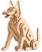 Триизмерен дървен пъзел Kikkerland - Куче - 1t
