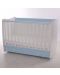 Трансформиращо се легло-люлка Lorelli - Dream, бяло и бебешко синьо, 60 х 120 cm - 6t