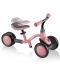 Триколка Globber - Learning bike 3 в 1 Deluxe, розова - 4t
