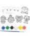 Творчески комплект Andreu toys - Стъклени ключодържатели - 2t