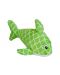 Плюшена играчка Morgenroth Plusch - Зелена рибка, 22 cm - 1t