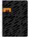 Ученическа тетрадка със спирала Keskin Color Delta - B5, 80 листа, широки редове, асортимент - 3t