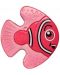 Успокояващи гризалки с охлаждащ ефект Vital Baby - Рибки, 2 броя, лилава и розова - 3t
