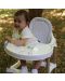Възглавничка за столче за хранене BabyJem - Сиво и бяло - 6t