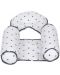 Възглавничка за спане настрани с оформяща възглавничка Sevi Baby - Сива - 2t