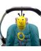 Вибрираща бебешка играчка BabyJem - Пчела, жълта, 15 х 8 cm - 3t