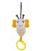 Вибрираща бебешка играчка BabyJem - Пчела, сива, 15 х 8 cm - 1t