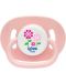 Залъгалка Wee Baby - Oval, 6-18 месеца, розова - 1t