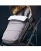 Зимно чувалче за бебешка количка Anex - Hug 6+, Тъмносиво - 2t