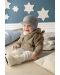 Зимна бебешка шапка с козирка Sterntaler - 45 cm, 6-9 месеца, сива - 2t