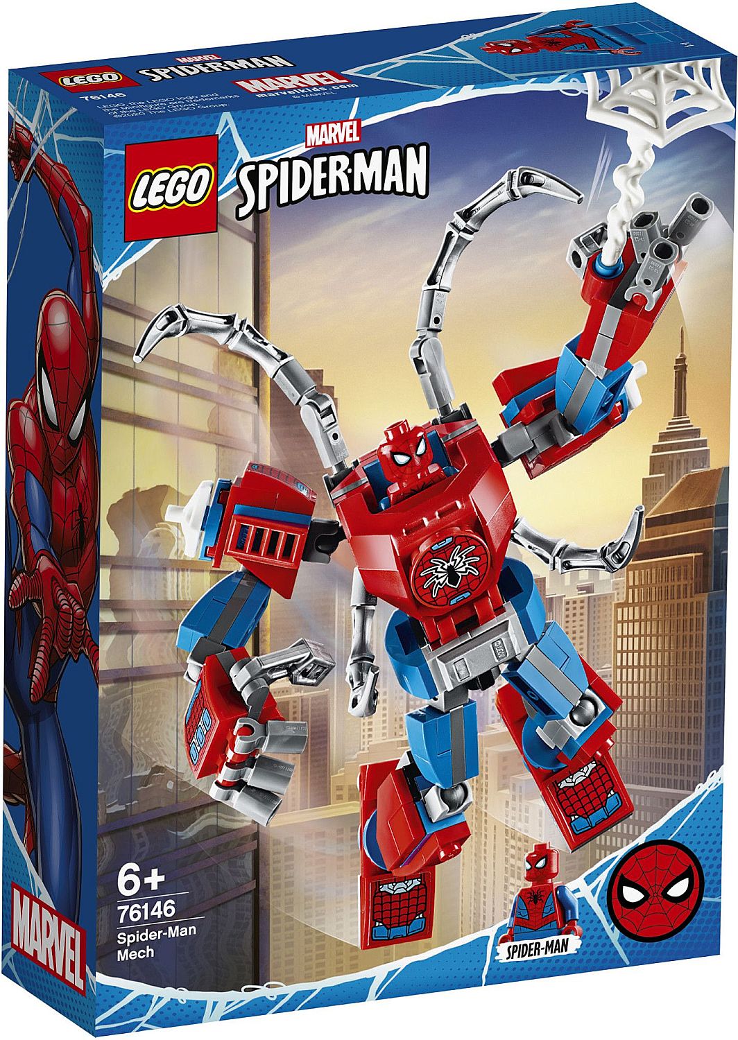 Конструктор LEGO Marvel Super Heroes - Spider-Man Mech (76146) на