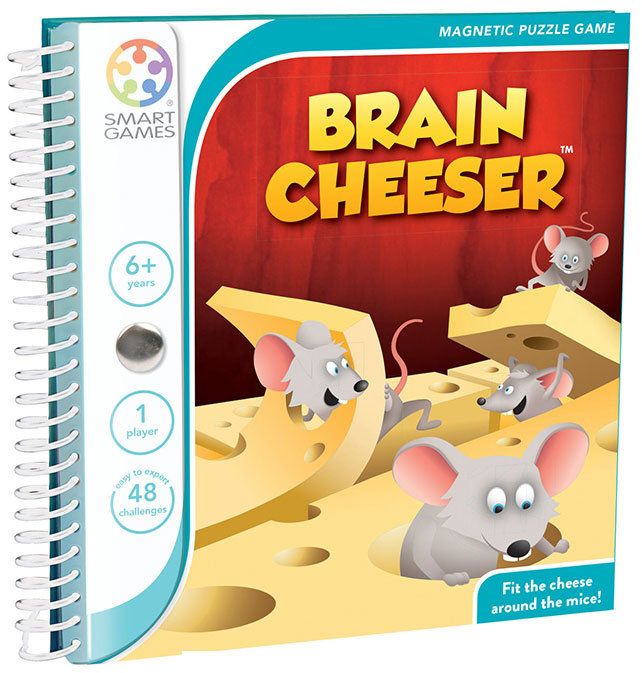 Детска игра Smart Games - Brain Cheeser, издание за път (SGT250)
